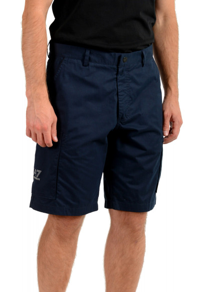 Emporio Armani EA7 Men's Blue Cargo Shorts: Picture 2