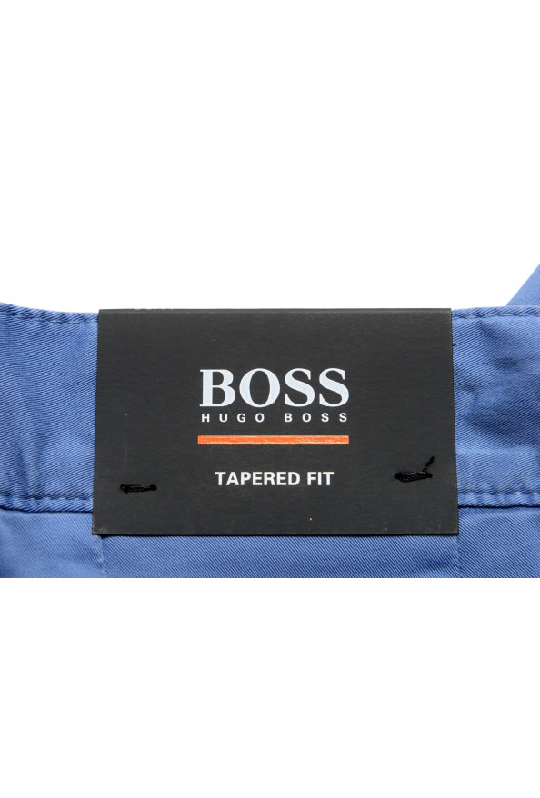 Hugo Boss Men's "Schino-Taber-Shorts" Tapered Fit Blue Casual Shorts: Picture 5