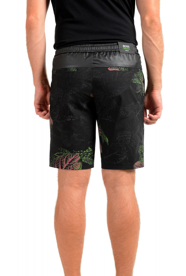 Hugo Boss Men's "Liem4-12" Slim Fit Floral Print Active Shorts: Picture 3