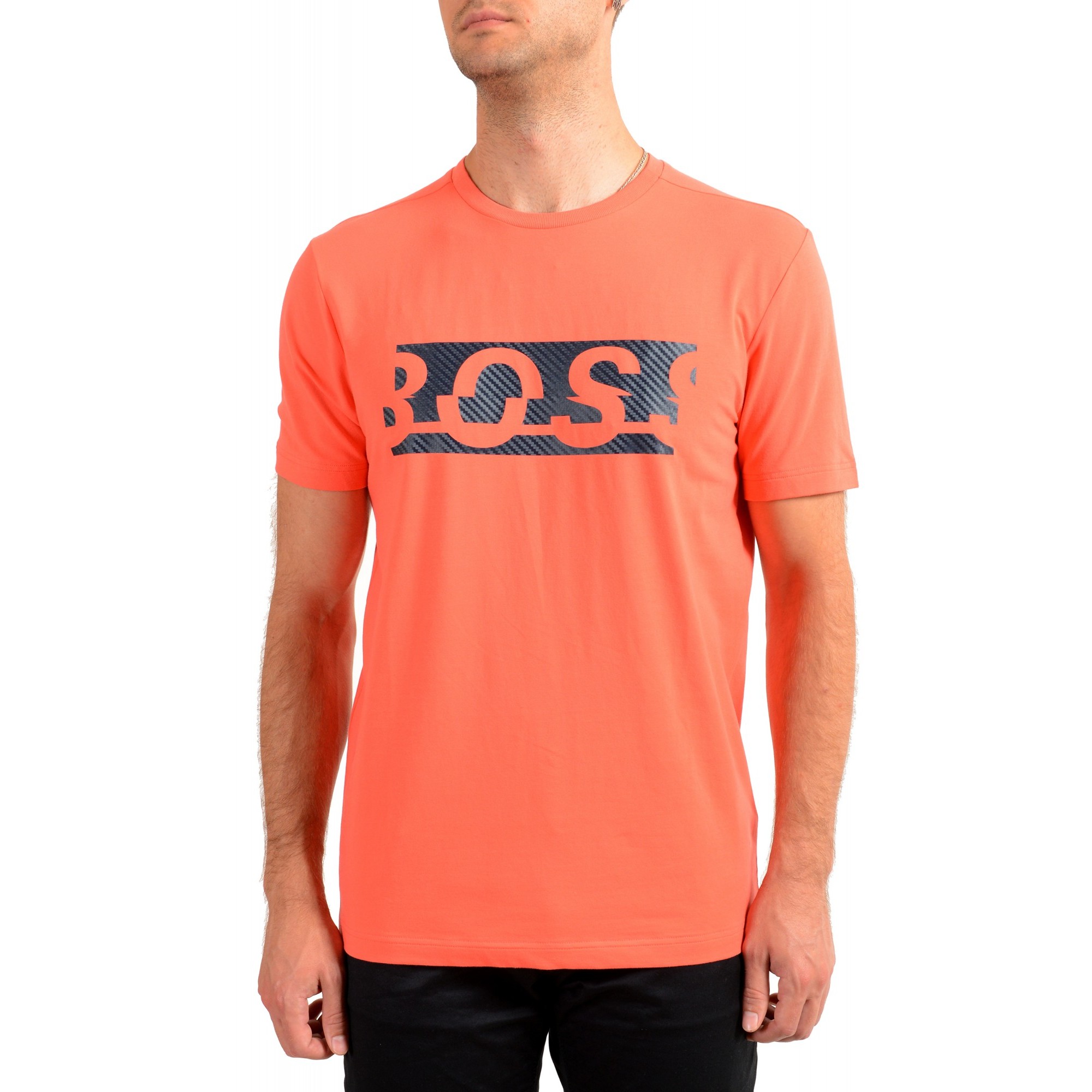 Hugo Boss Mens Tee 6 Fashion T-Shirts 95% Cotton 5% Elastane