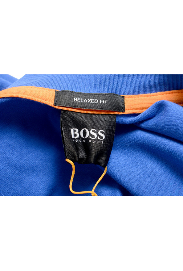Hugo Boss Men's "TChup" Relaxed Fit Blue Crewneck T-Shirt: Picture 5