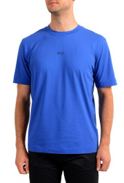 Hugo Boss Men's "TChup" Relaxed Fit Blue Crewneck T-Shirt