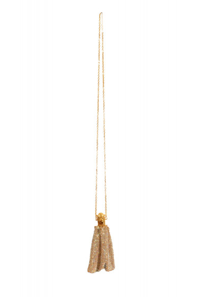 Versace Women's "Oro Tribute" Medusa Logo Sparkle Mini Bag