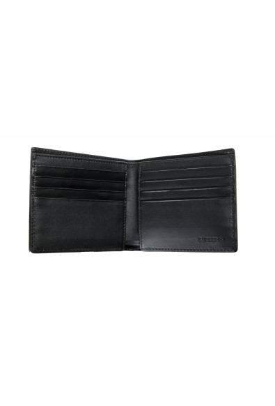 Burberry Men's Black Logo Print Leather Bifold Wallet: Picture 2