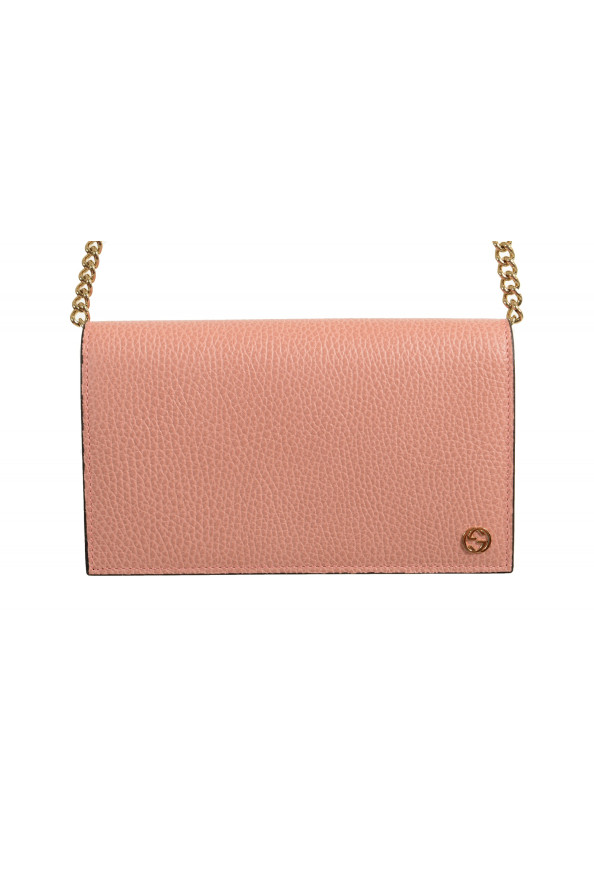 Gucci Women's Dust Pink Textured Leather 466506 CAO0G 5806 Handbag Bag: Picture 2