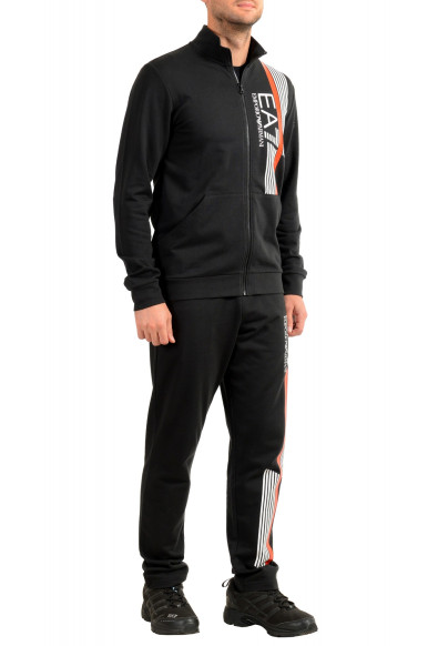 Emporio Armani EA7 Men's Black Logo Print Track Sweat Suit: Picture 2