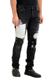 Just Cavalli Men's "Slim" Multi-Color Distressed Look Jeans : Picture 2