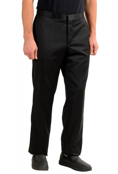Hugo Boss Men's "Housten/Glorious" Black 100% Wool Dress Pants: Picture 2