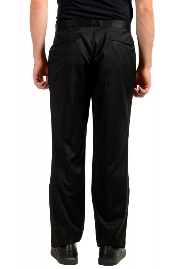 Hugo Boss Men's "Housten/Glorious" Black 100% Wool Dress Pants: Picture 3