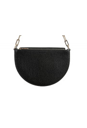 Burberry Women's Black Textured Leather Clutch Shoulder Bag: Picture 2
