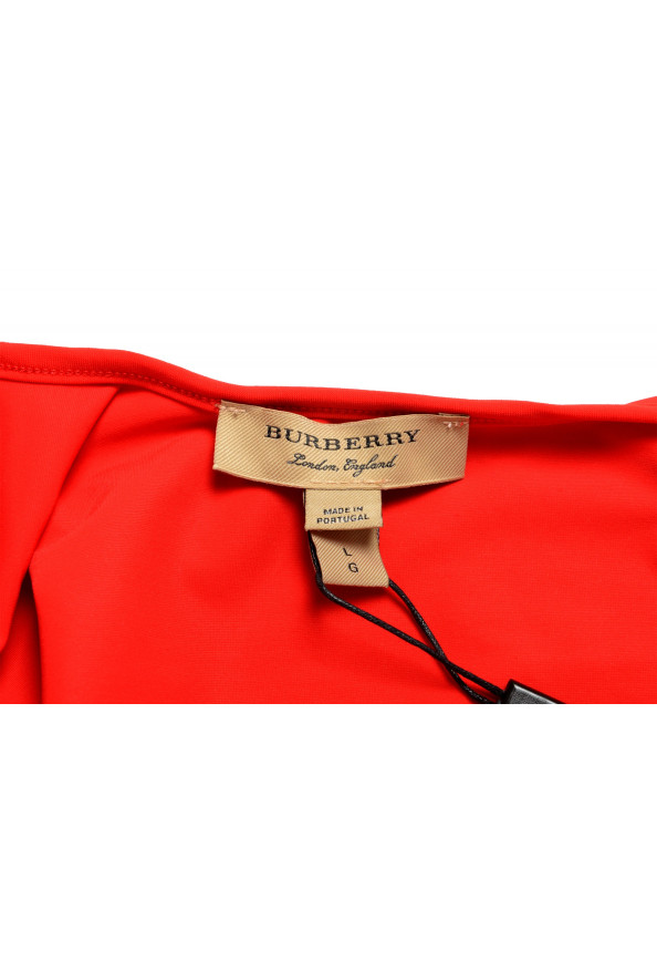 Burberry Women's "TOMO_J42" Red Logo 1 Piece Swimsuit: Picture 4