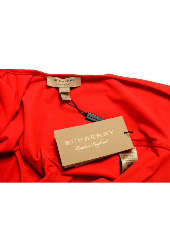 Burberry Women's "TOMO_J42" Red Logo 1 Piece Swimsuit: Picture 5