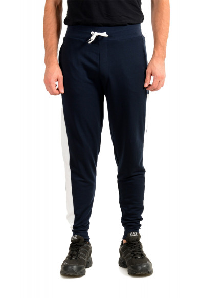 Hugo Boss "Fashion Pants" Blue Stretch Casual Sweat Pants