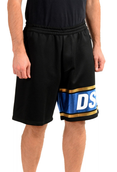 Dsquared2 Men's S74MU0503 Black Sweat Shorts : Picture 2