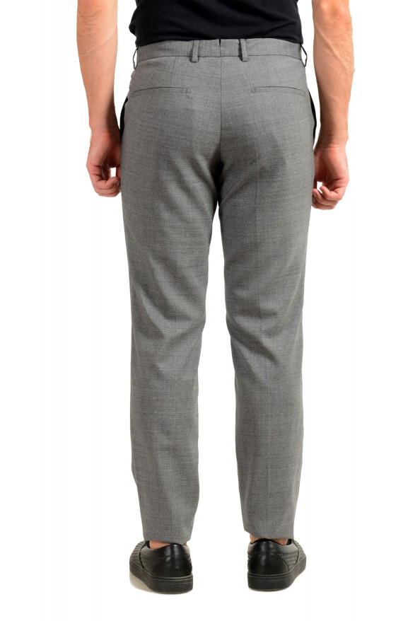 Hugo Boss Men's "T-Bryce" Gray 100% Wool Flat Front Dress Pants: Picture 3
