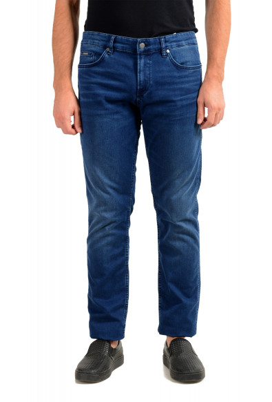 Hugo Boss Men's "Delaware3" Slim Fit Blue Straight Leg Jeans
