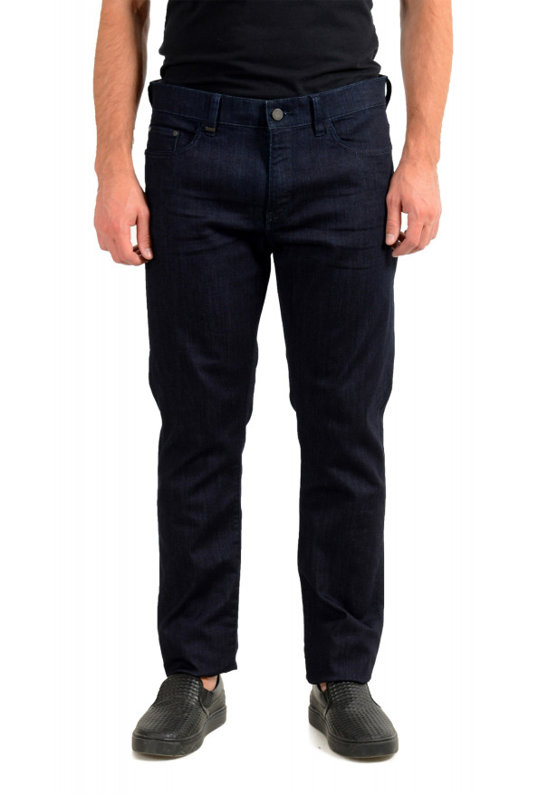 Hugo Boss Men's "Delaware3-1" Slim Fit Blue Straight Leg Jeans 