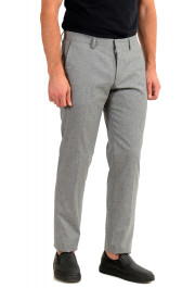 Hugo Boss Men's "Gido" Gray Wool Silk Flat Front Casual Pants: Picture 2