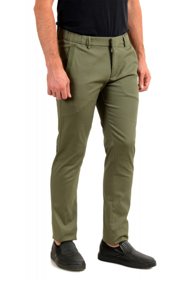 Hugo Boss Men's "Rogan4-1" Slim Fit Olive Green Casual Pants: Picture 2