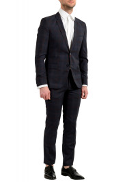 Hugo Boss Men's "Arti/Hesten182" Extra Slim Plaid 100% Wool Two Button Suit: Picture 2