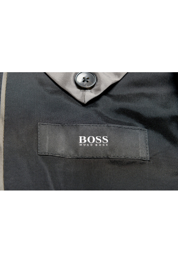 Hugo Boss Men's "Johnstons5/Lenon1" Regular Fit 100% Wool Plaid Two Button Suit: Picture 4