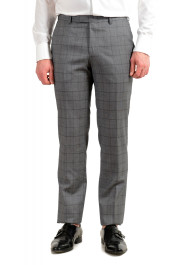 Hugo Boss Men's "Johnstons5/Lenon1" Regular Fit 100% Wool Plaid Two Button Suit: Picture 8