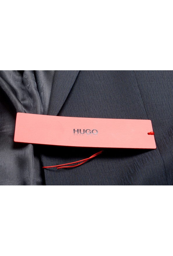 Hugo Boss Men's "Astian/Hets182" Extra Slim Fit Blue 100% Wool Two Button Suit: Picture 11