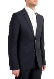 Hugo Boss Men's "Astian/Hets182" Extra Slim Fit Blue 100% Wool Two Button Suit: Picture 5