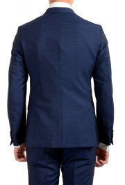 Hugo Boss Men's "Namil/Ben2" Slim Fit Blue Mohair Wool Double Breasted Suit: Picture 6