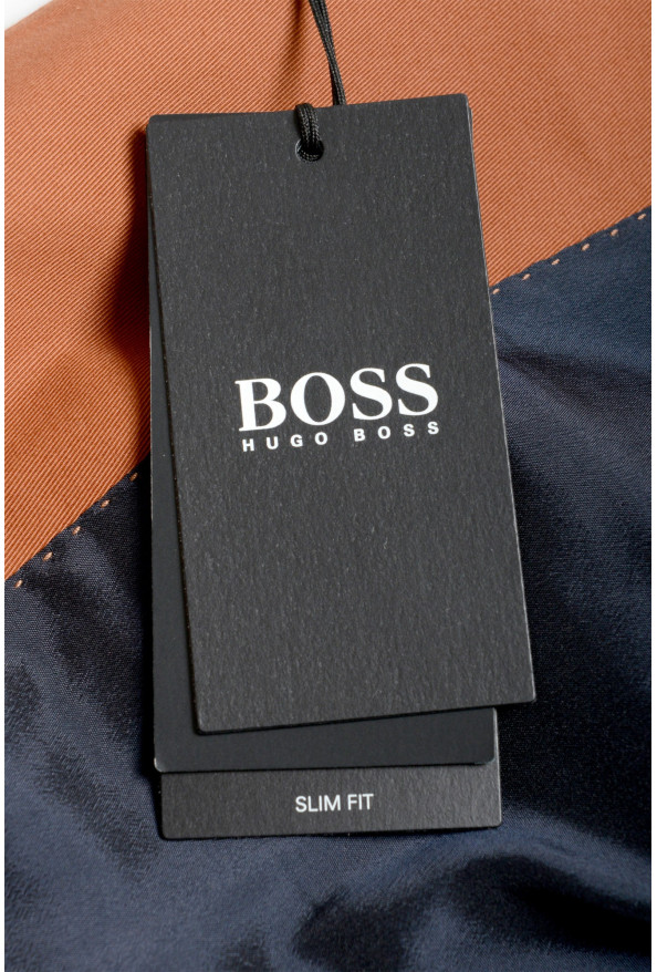 Hugo Boss Men's "Novan6/Ben2" Slim Fit Brown Two Button Suit: Picture 11