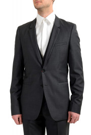 Hugo Boss Men's "Arti/Hesten183V1" Extra Slim Fit 100% Wool Three Piece Suit: Picture 4