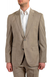Hugo Boss Men's "Johnstons5/Lenon1" Regular Fit 100% Wool Two Button Suit: Picture 4