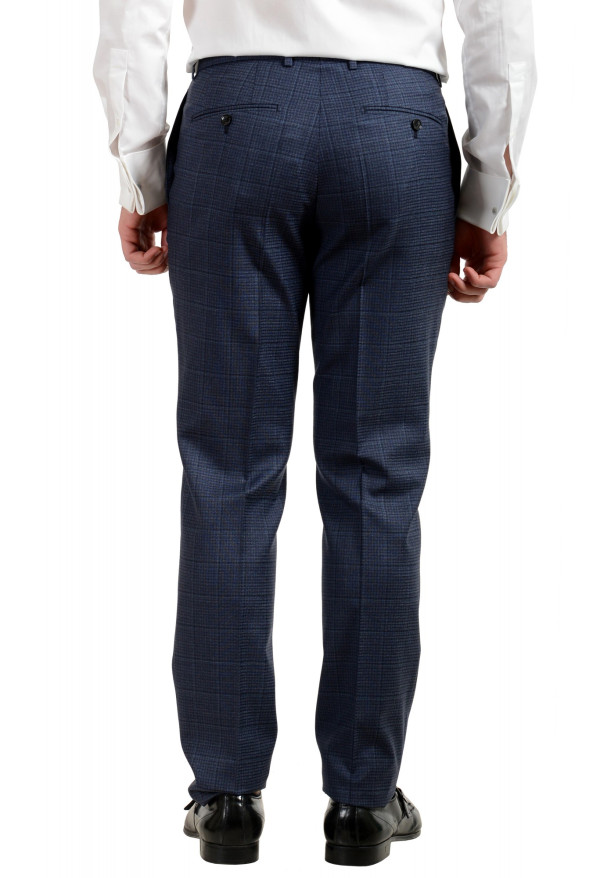 Hugo Boss Men's "T-Jarrod/Lone" Regular Fit 100% Wool Plaid Two Button Suit: Picture 10