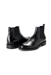 Prada Men's "2TC056" Black Leather Chelsea Ankle Boots Shoes: Picture 8