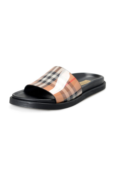 Burberry Women's "ASHMORE" Checkered Sandals Flip Flops Shoes