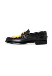 Burberry Men's "BEDMOORE" Black Leather Loafers Slip On Shoes: Picture 2