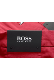 Hugo Boss Men's "Kaito1" Cherry Red Flat Front Casual Pants: Picture 4