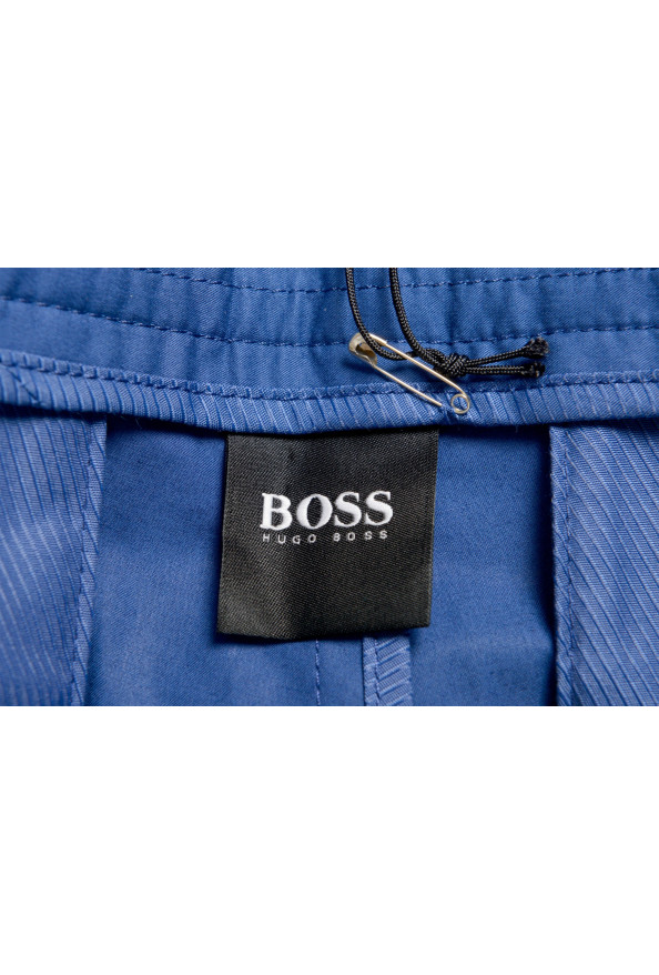 Hugo Boss Men's "Parik-2P-D" Royal Blue Pleated Front Casual Pants: Picture 6