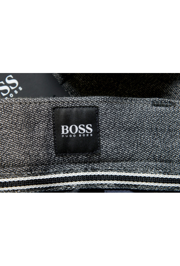 Hugo Boss Men's "Kaito1" Gray Flat Front Casual Pants: Picture 5