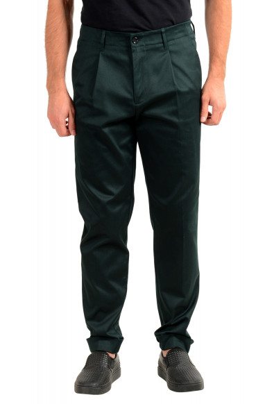Hugo Boss Men's "Kirio-Workwear" Dark Green Casual Pants