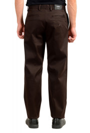 Hugo Boss Men's "Parko-SPW1" Relaxed Fit Brown Flat Front Casual Pants: Picture 3
