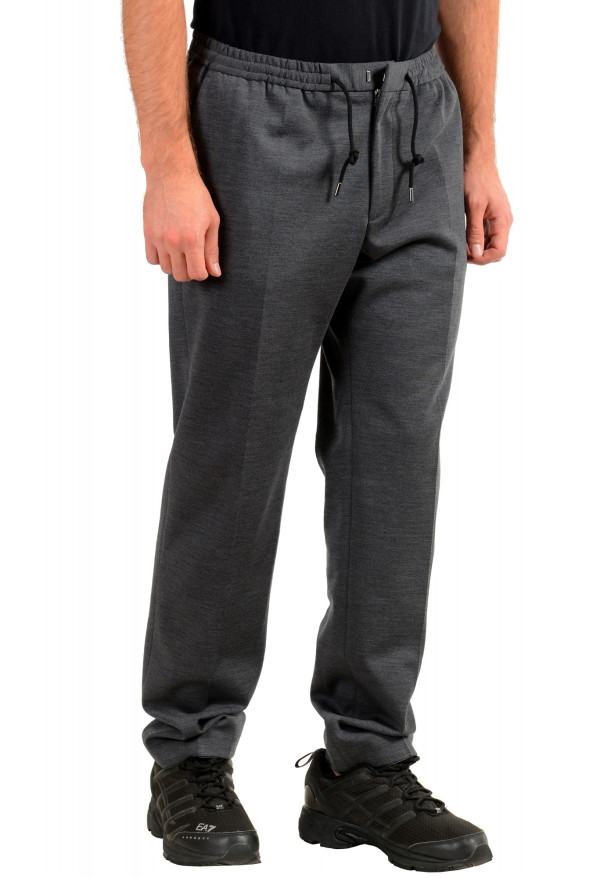 Hugo Boss Men's "Banks2-J" Gray Wool Casual Pants: Picture 2