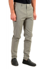 Hugo Boss Men's "Pitko2" Gray Wool Flat Front Casual Pants: Picture 2