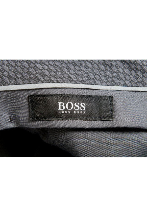 Hugo Boss Men's "Bardo" Gray 100% Wool Casual Pants: Picture 5