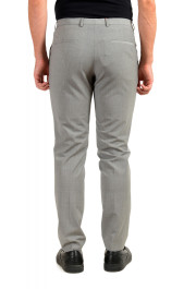 Hugo Boss Men's "Hesten194" Gray Wool Flat Front Dress Pants: Picture 3