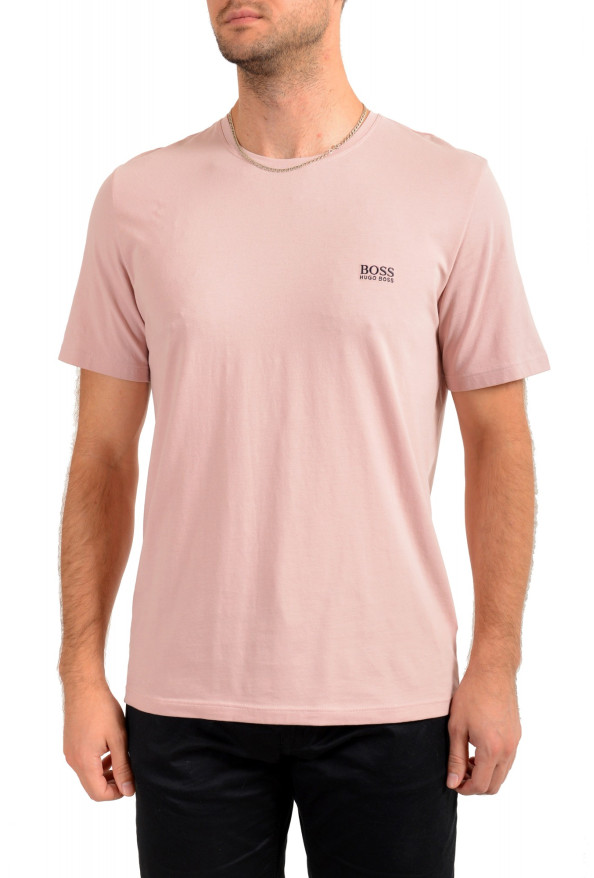 Hugo Boss Men's "Mix&Match" Light Pink Stretch Crewneck T-Shirt
