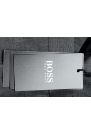 Hugo Boss Men's "Genesis2" Slim Fit Gray 100% Wool Dress Pants: Picture 4