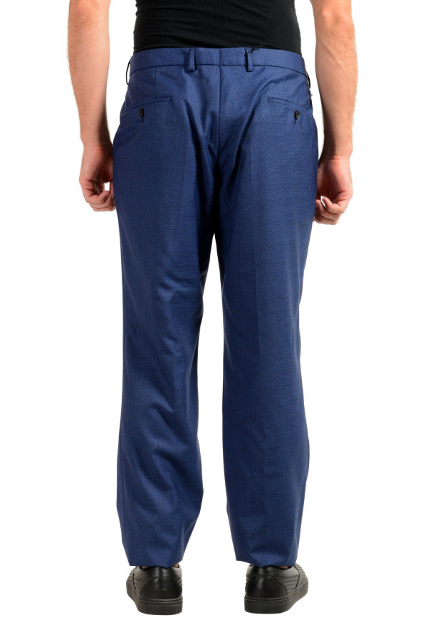 Hugo Boss Men's "Novan5/Ben2" Slim Fit Blue 100% Wool Dress Pants: Picture 3