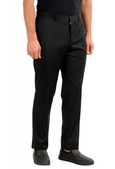 Hugo Boss Men's "T-Glover1 GSU" Black 100% Wool Dress Pants: Picture 2