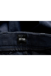 Hugo Boss Men's "Kaito1" Blue Stretch Flat Front Casual Pants : Picture 5
